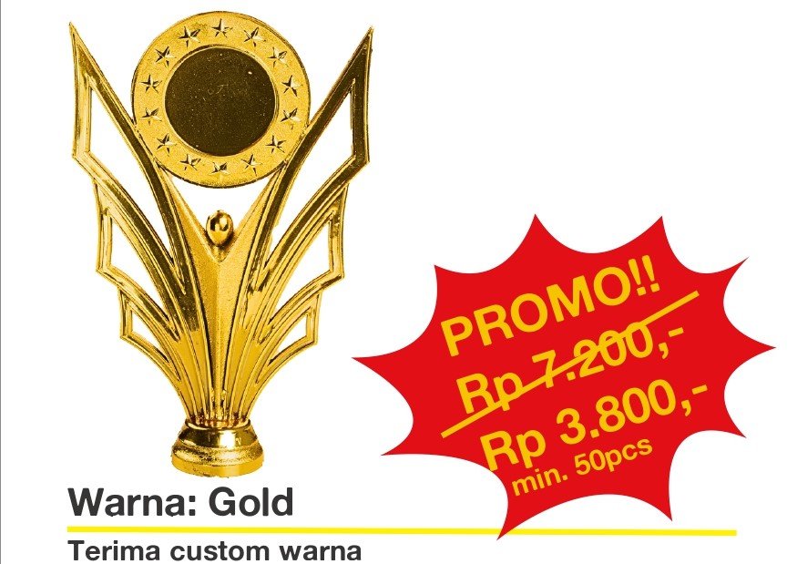 Harga Piala Grosir Langsung dari Pabrik Piala Plastik MAHARAJA (Mahkota Ratu Jaya)