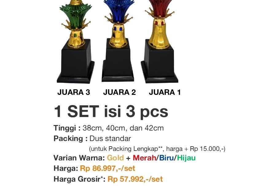 Menjadi Mitra Distributor Piala Plastik Rakitan: Jaminan Supply Stabil