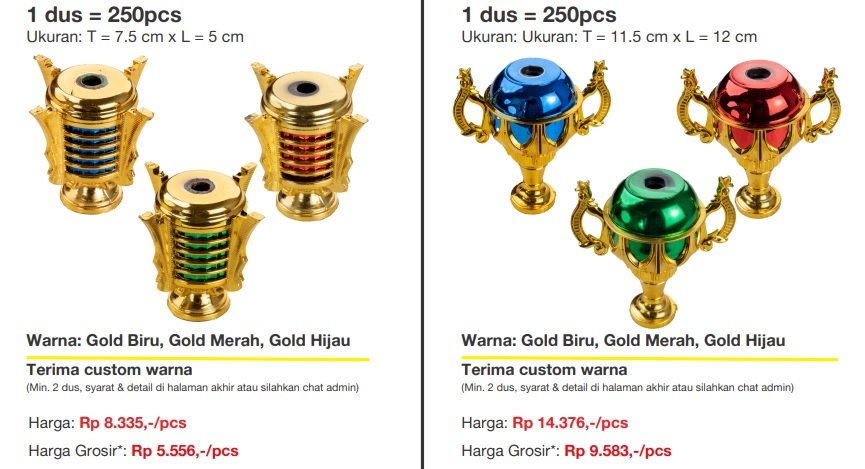 harga piala langsung dari pabrik