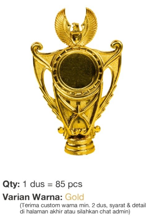 figur piala model bintang