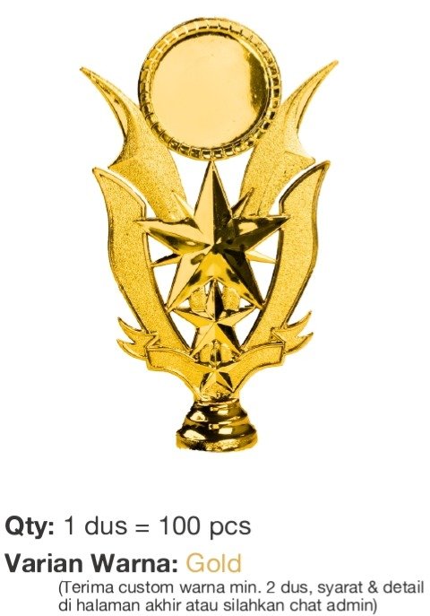 figur piala model pedang