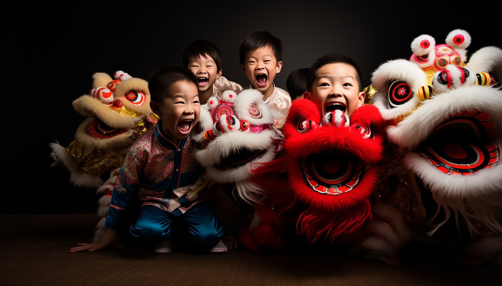 gambar ide lomba imlek sincia, lomba barongsai anak