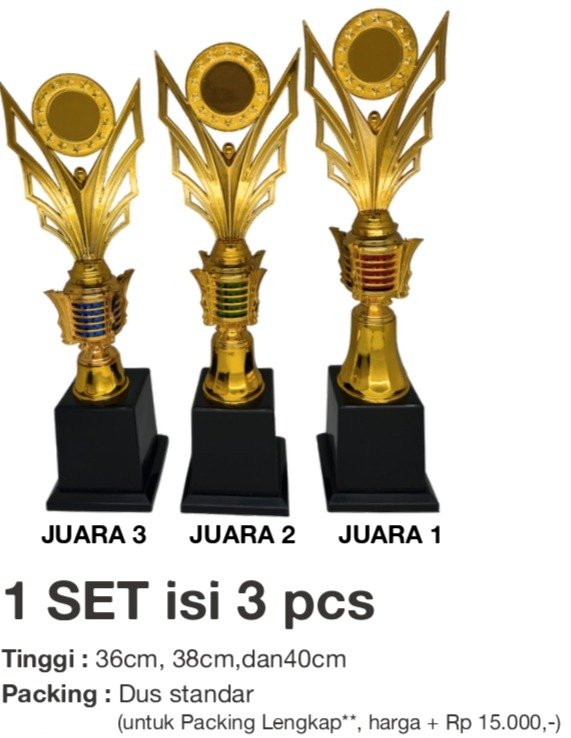 gambar piala set 123 model 045-2