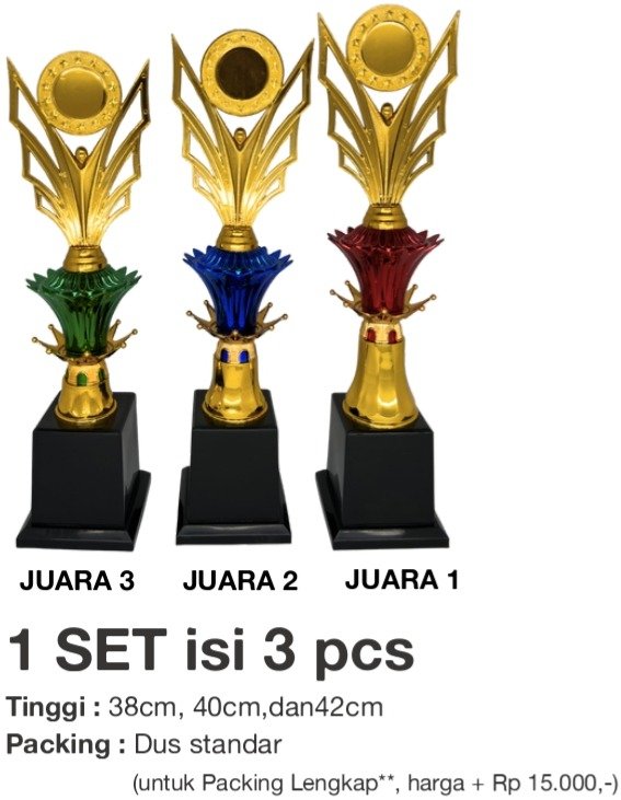 gambar piala set 123 model 047b