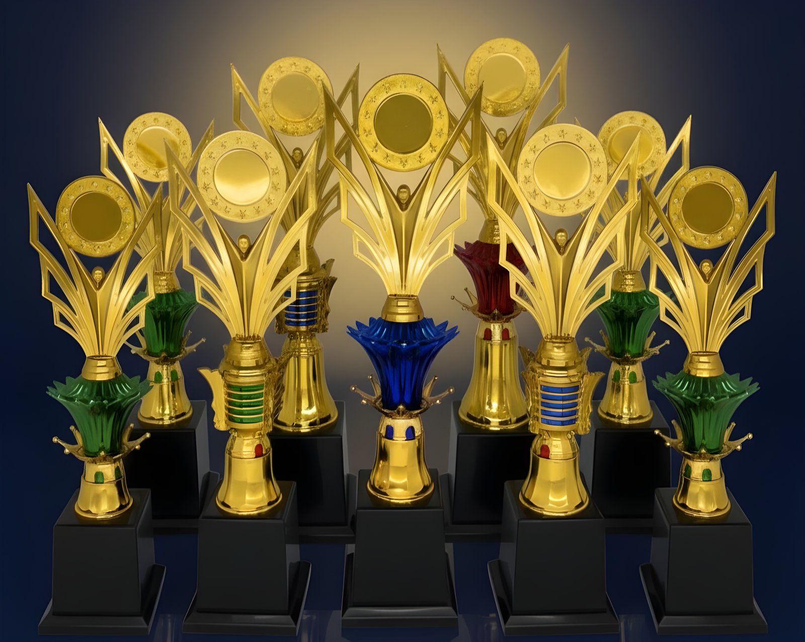 gambar produk piala / trophy, Panduan Lengkap Memilih Ukuran Piala Sesuai Acara