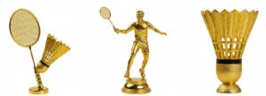 contoh gambar figur piala badminton