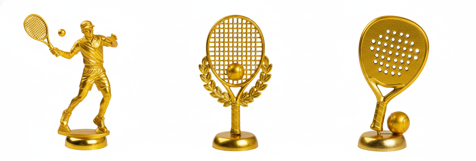 contoh gambar figur piala tenis dan piala padel