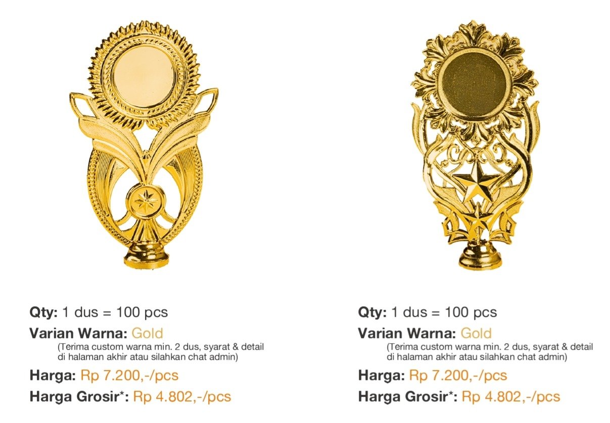 gambar piala harga grosir