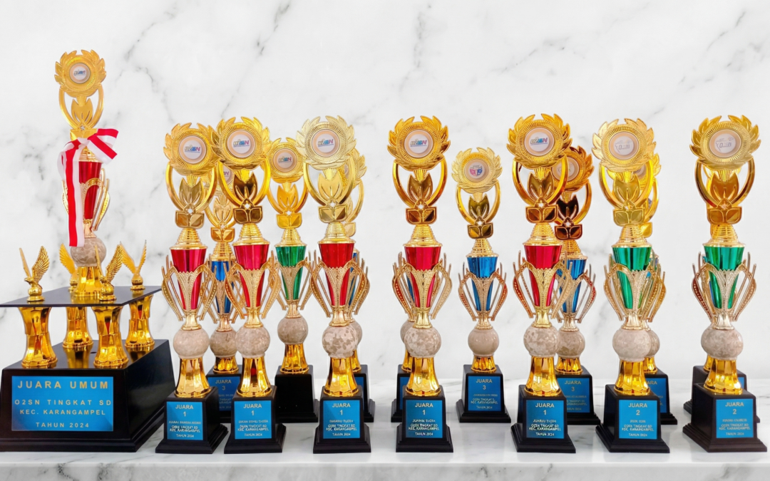 10 Model Piala Lomba Karya Tulis Ilmiah (LKTI)