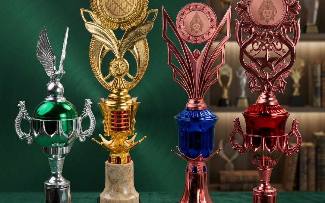 Perbedaan Piala Metal vs Piala Plastik: Mana yang Lebih Cocok untuk Event Anda?