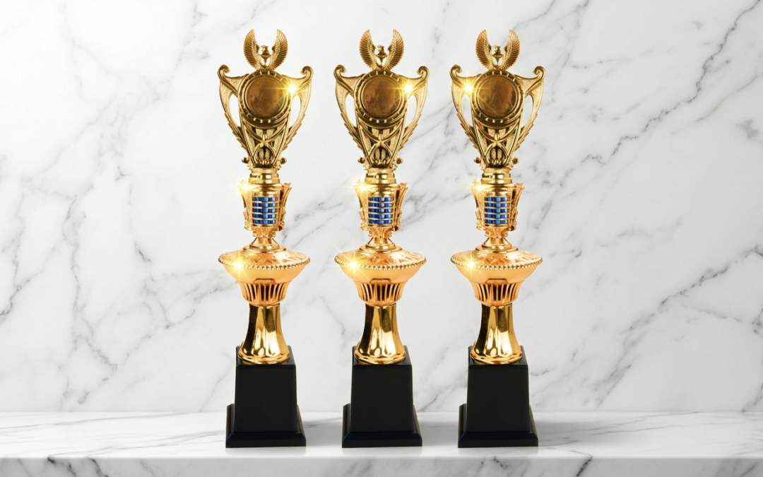 Pusat Piala Trophy Olimpiade: Desain Futuristik untuk Siswa Berprestasi