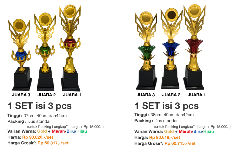 harga piala murah grosir langsung dari pabrik