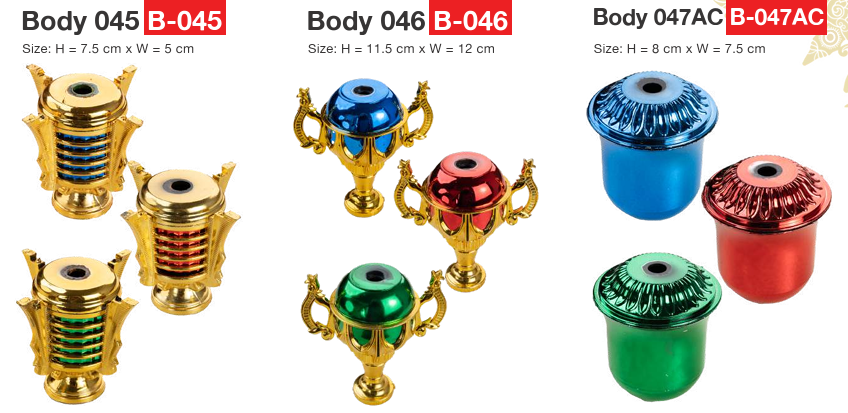 pilihan body trofi terbaik