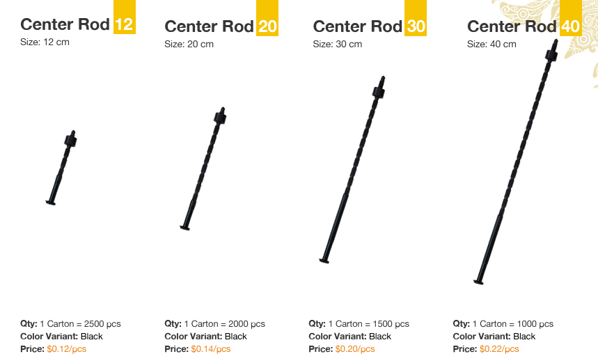 center rod trophy
