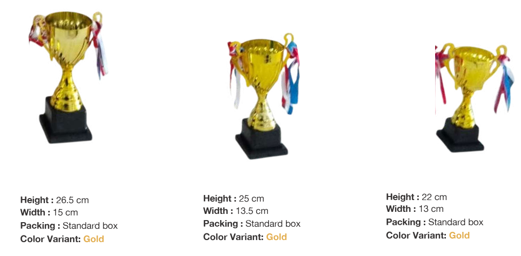 metal trophy