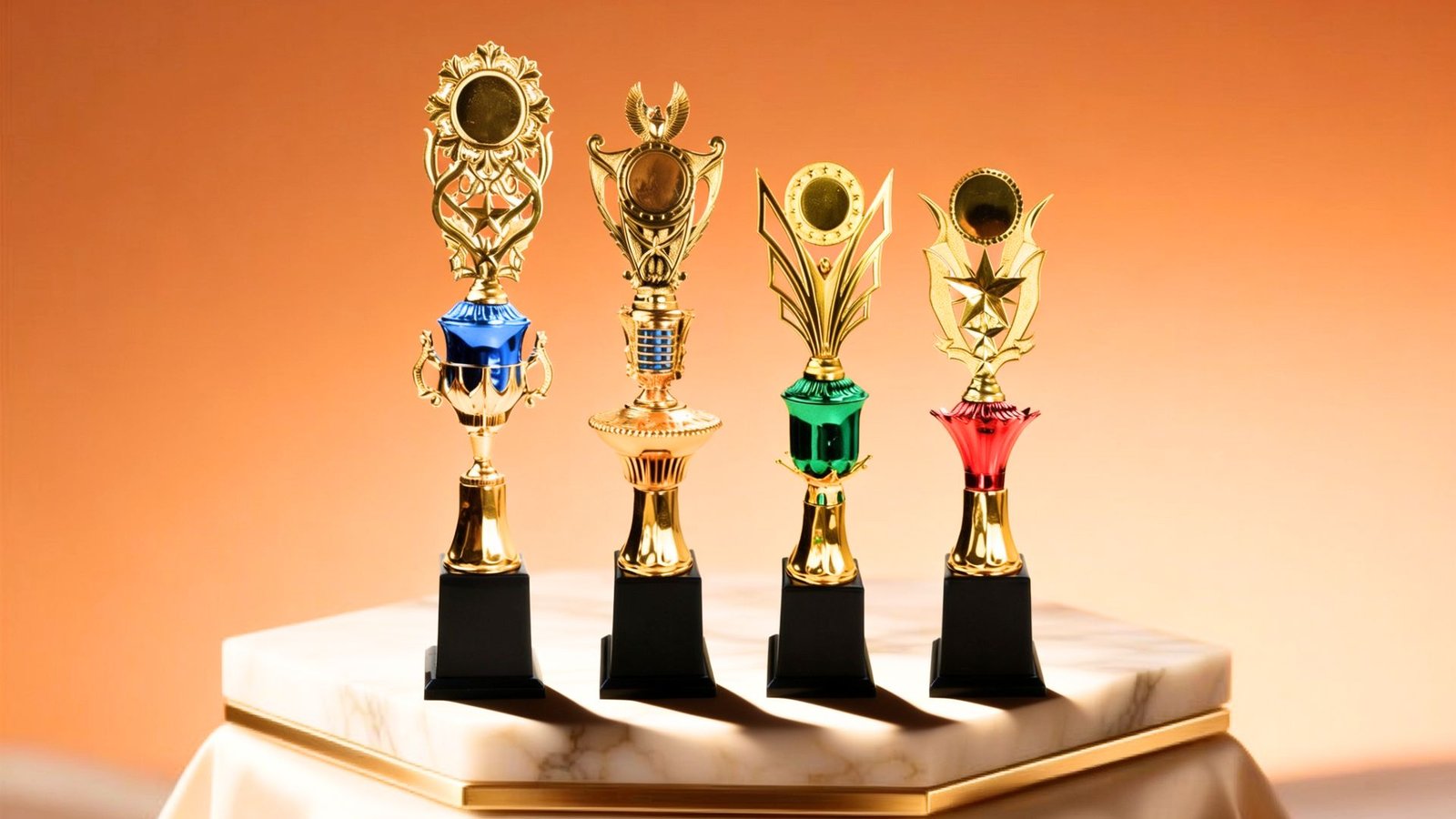 Beli Piala Plastik Wisuda Custom Nama dari Mahkota Ratu Jaya dengan Harga Terbaik
