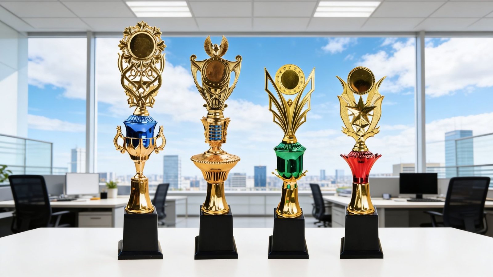Produsen Piala Custom Kenang-Kenangan Premium Mahkota Ratu Jaya menjadi Solusi Cepat Piala Perpisahan Kantor