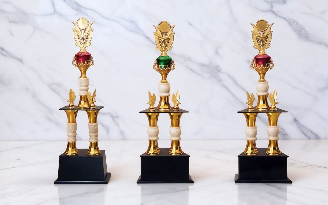 Jual Piala Kaki 2 Satuan Terbaru | Pilihan Piala Juara Umum Terlengkap