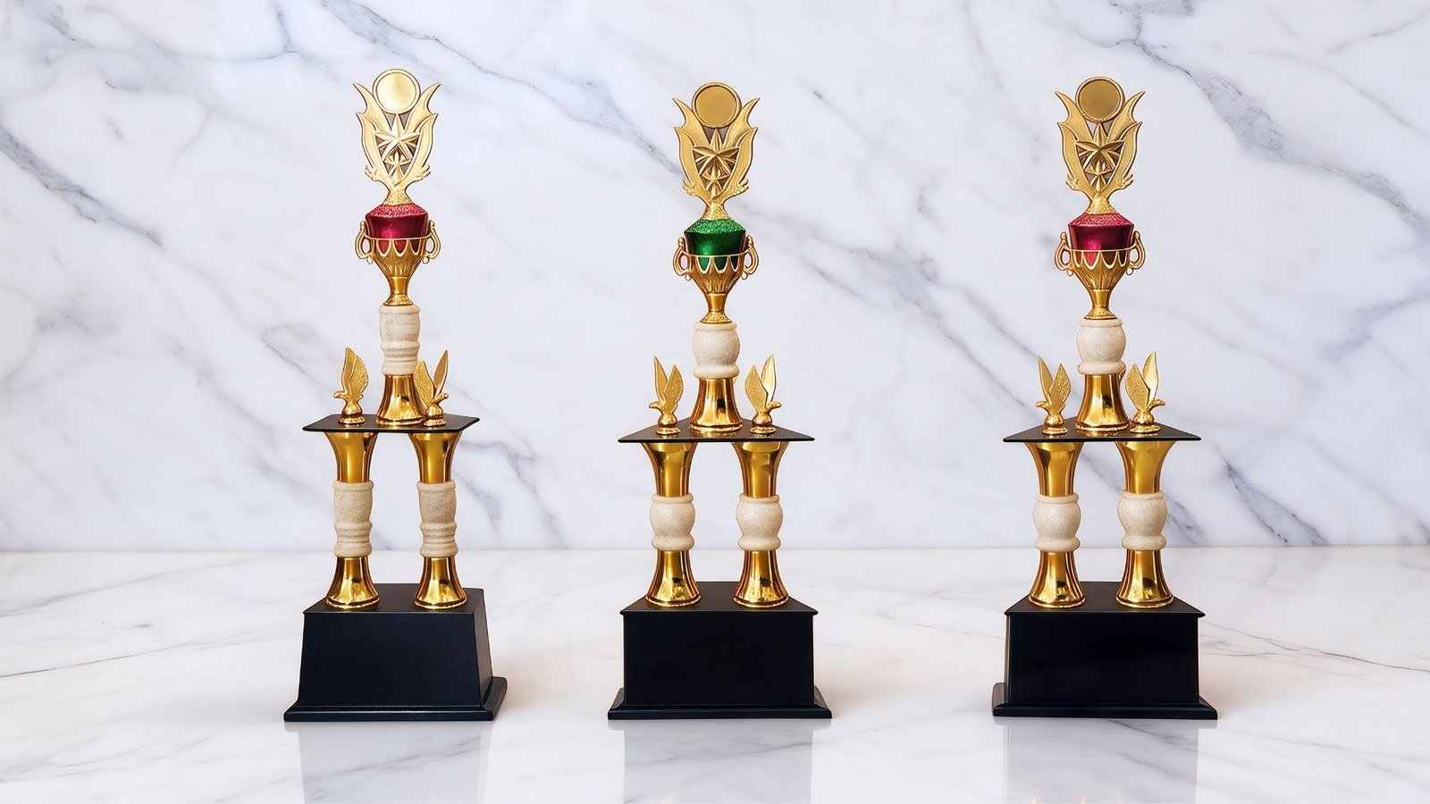Mahkota Ratu Jaya Jual Piala Kaki 2 Satuan Terbaru, Pilihan Piala Juara Umum Terlengkap