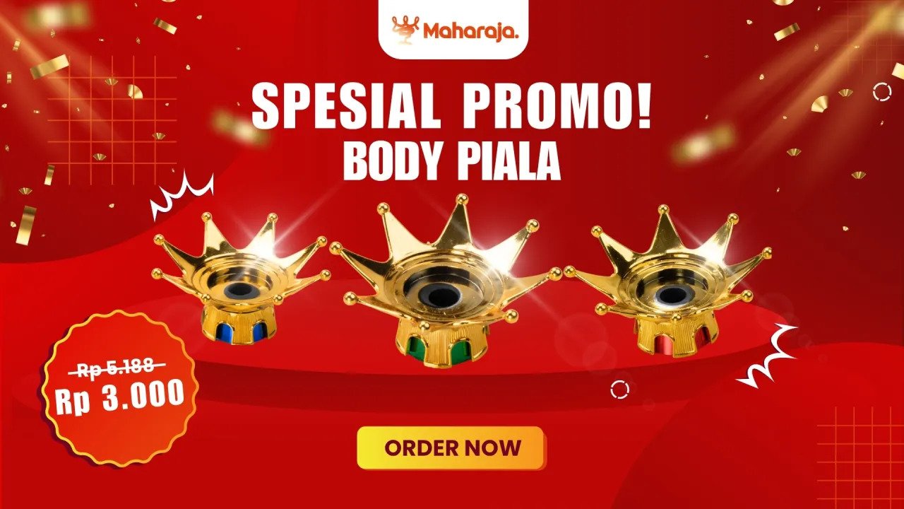 Promo Body Piala Mahkota Ratu Jaya Mulai Rp3.000-an Harga Spesial Oktober 2026